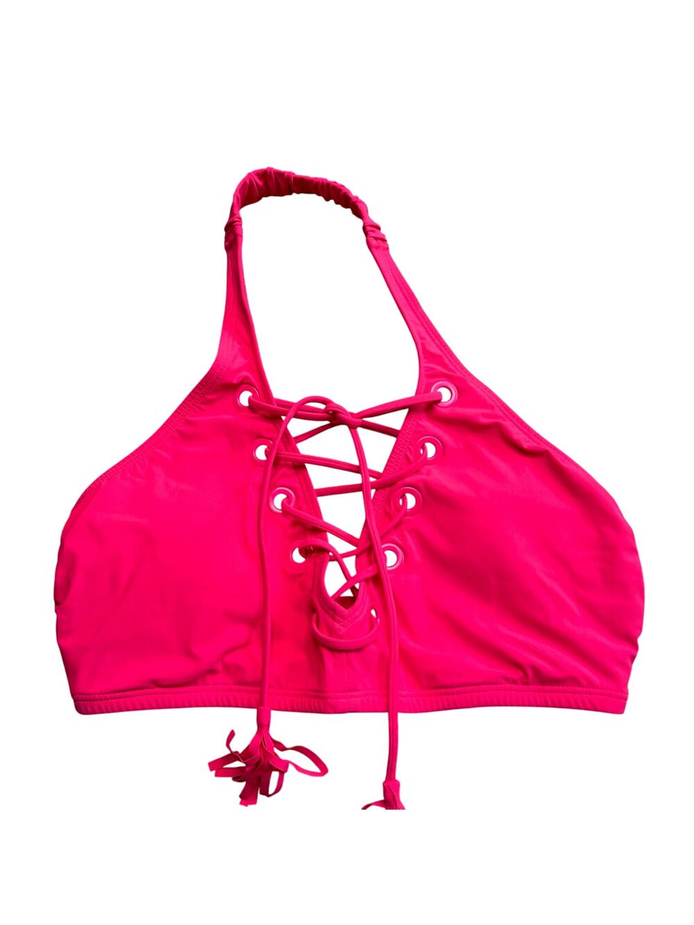 Skinny Dippers Lace Up Bikini Top